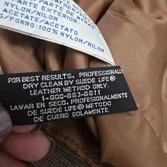 Arizone VTG 90's Leather Vest Silky Paisley Western Cowboy Farm Country Youth - Picture 5 of 8